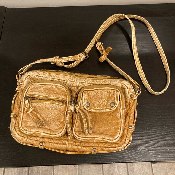 American Eagle yellow crossbody purse bag - Picture 1 of 7